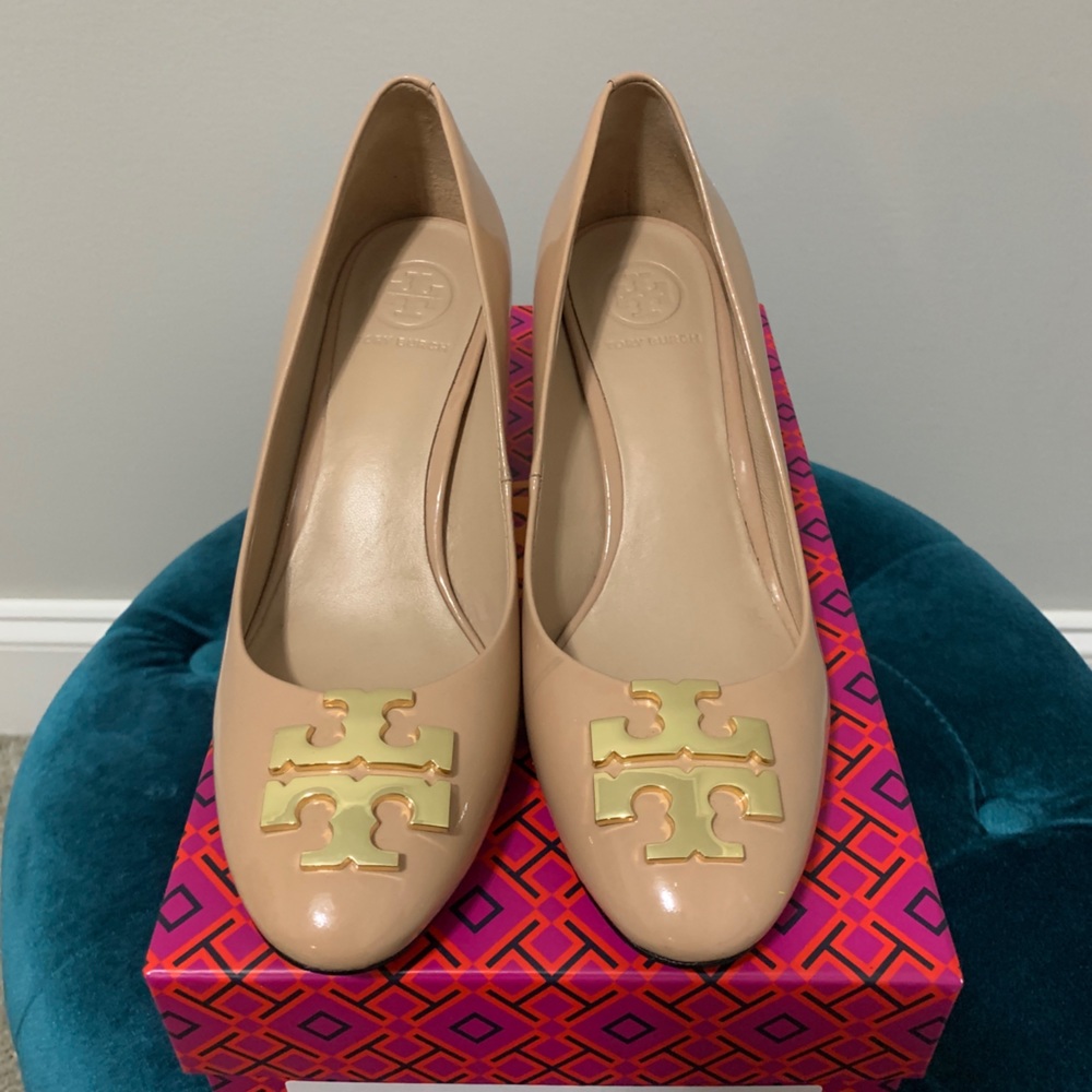 Tory burch heels (nude)